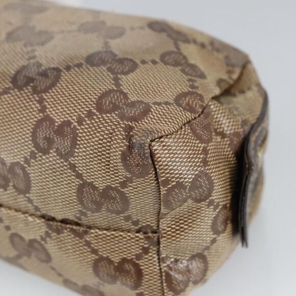 Gucci Gg Crystal Beige Canvas Clutch Bag (Pre-Owned) - Picture 8 of 16